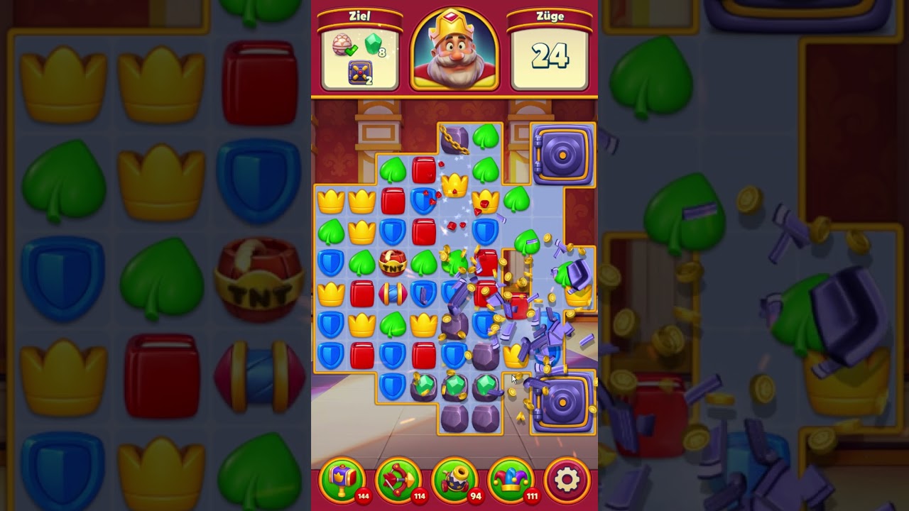 Royal Match Level 1285 [Gameplay] [normal speed | optimized for smartphones]