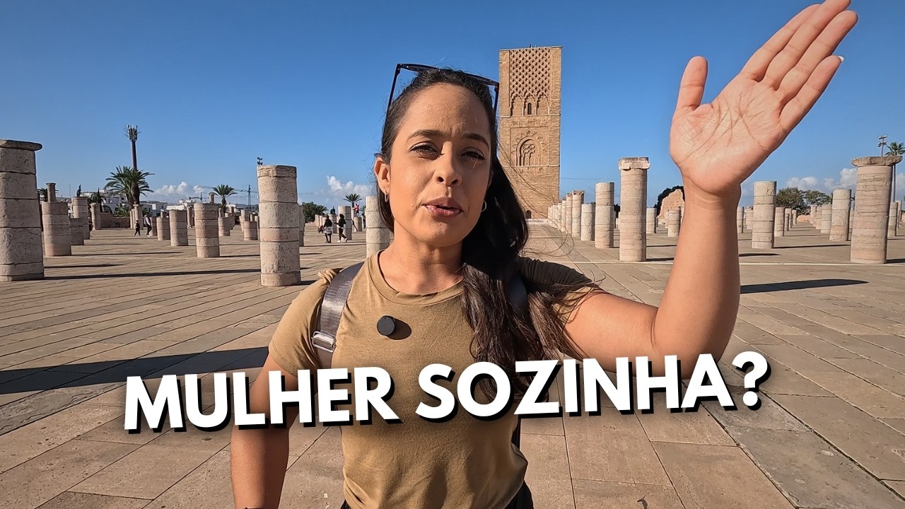 &Eacute; PERIGOSO MULHER SOZINHA NO MARROCOS? (RABAT)