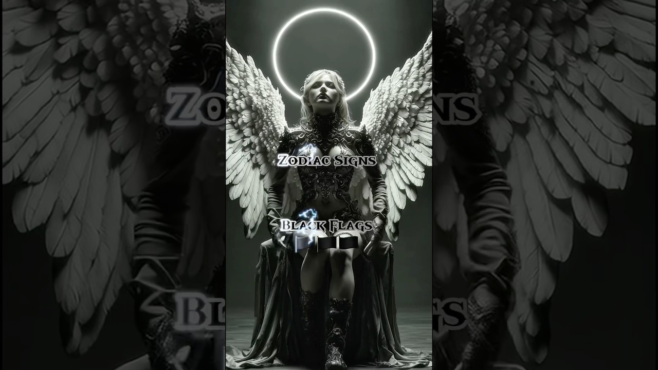 Black Flags Of Zodiac Signs #zodiacsigns #zodiac #taurus #cancer #sagittarius #capricorn #shorts