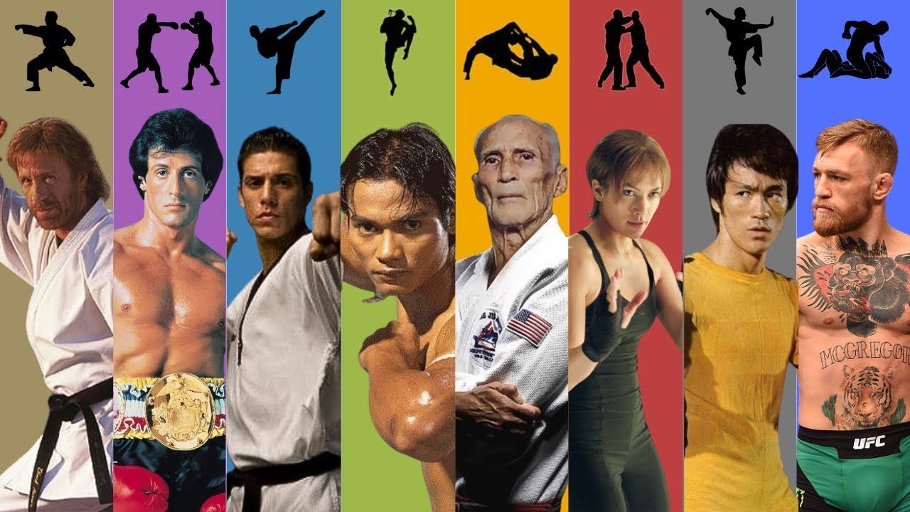 Las principales artes marciales explicadas en 13 minutos