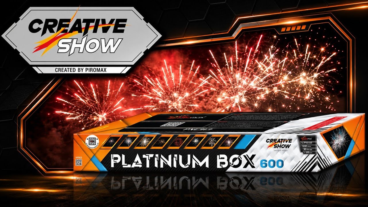 PXC313 - PLATINIUM BOX 600 - Piromax Fireworks