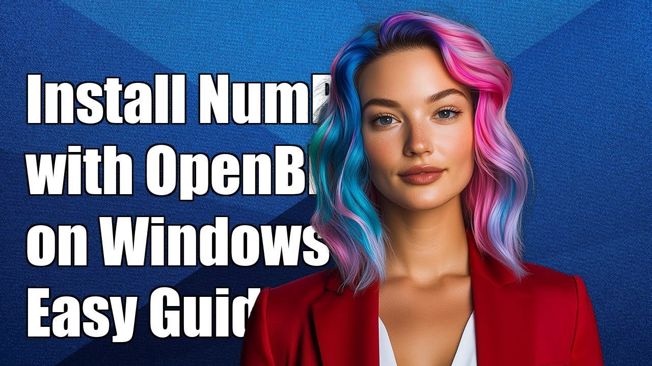 Tutorial for installing numpy with OpenBLAS on Windows