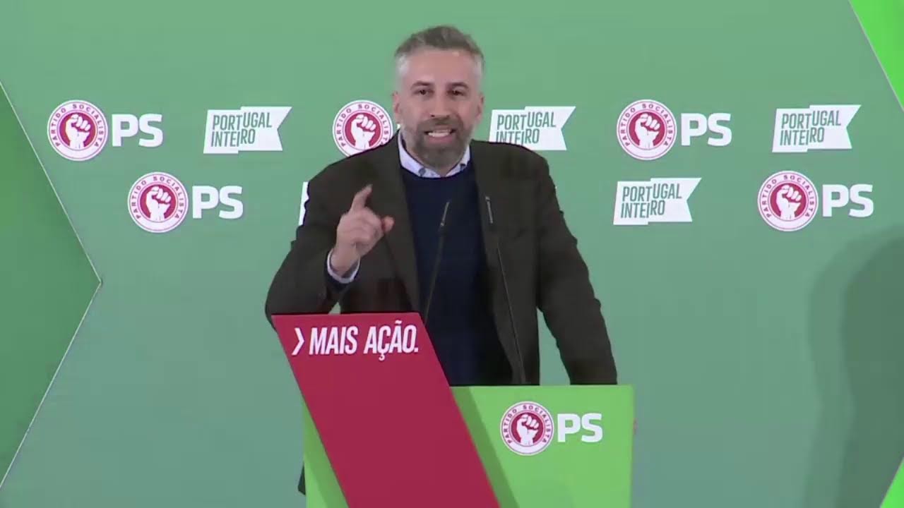 Comício em Marco de Canaveses com intervenções de Cristina Vieira, Francisco Assis e Pedro Nuno S…