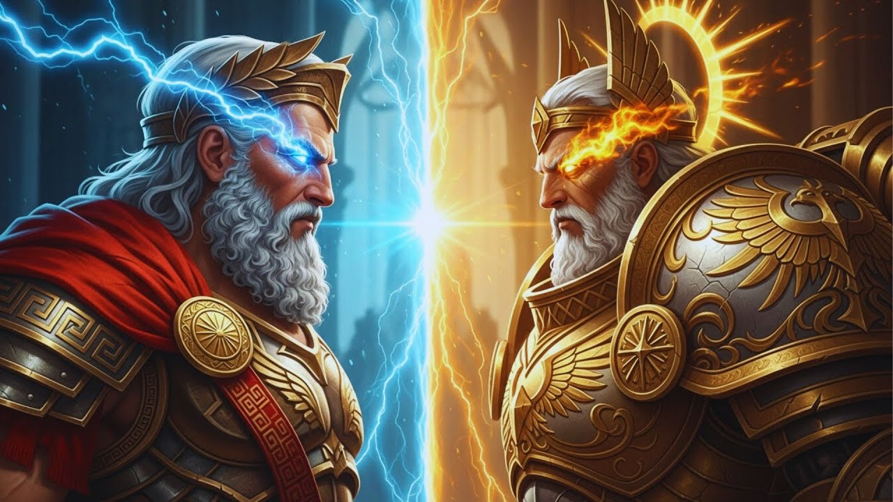 What If Zeus Entered Warhammer 40K? | Zeus Meets the Emperor of Mankind