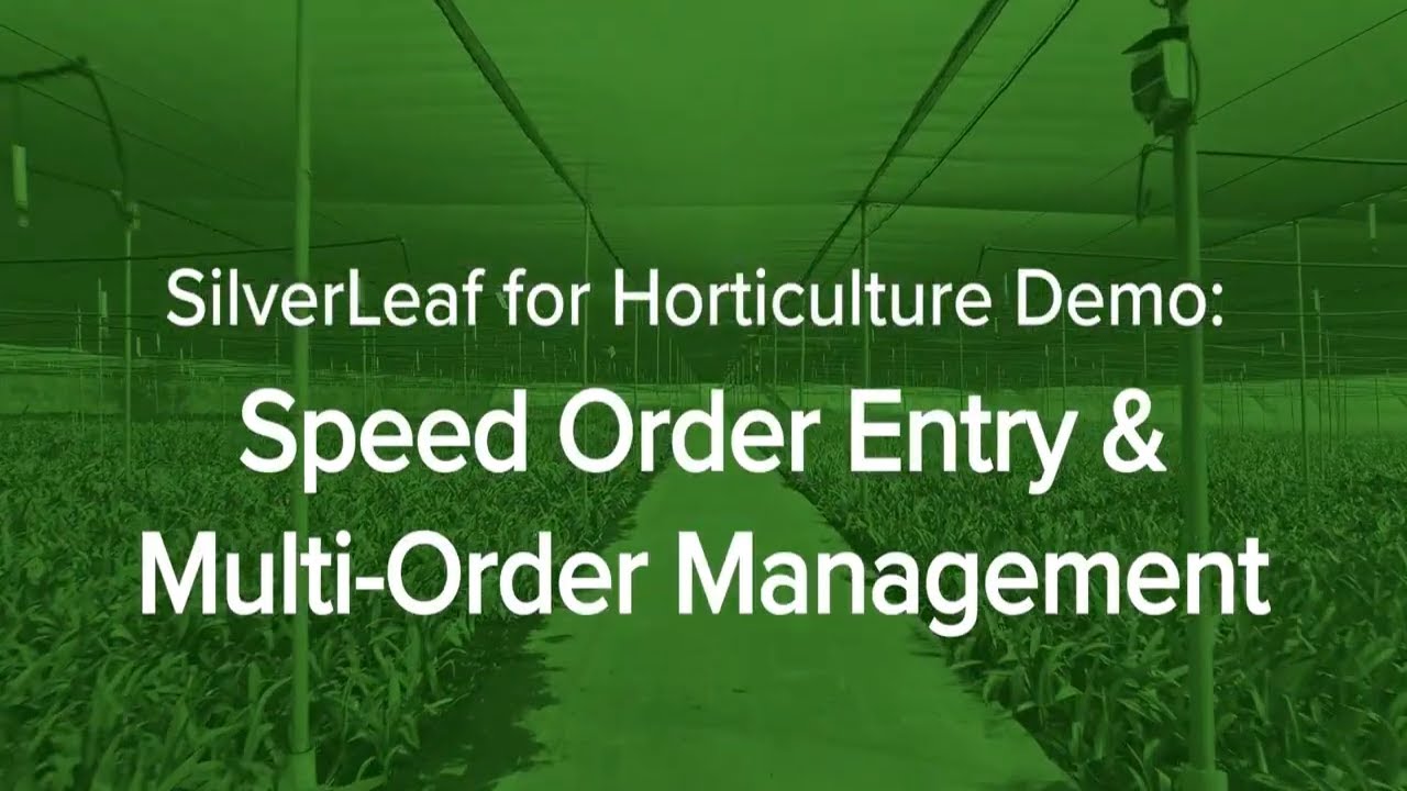 Speed Order Entry & Multi Order Management with SilverLeaf