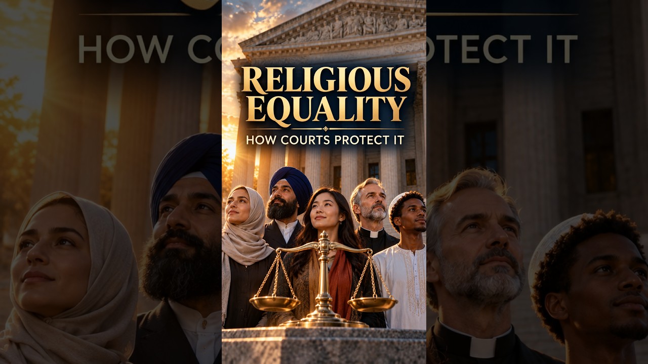 How Courts Grant Religious Equality ⚖️🕊️ | Protecting Freedom, Fairness & Equal Rights