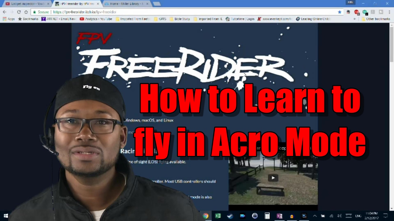 How to Fly in FPV Acro Mode with the FPV Freerider Drone Racing Simulator