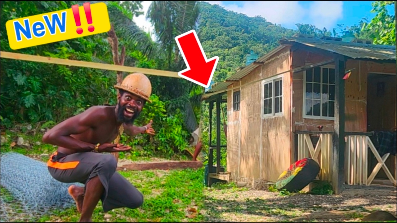 New FeNce! oFFgRiD bUiLdiNg CaBiN uPDaTe!