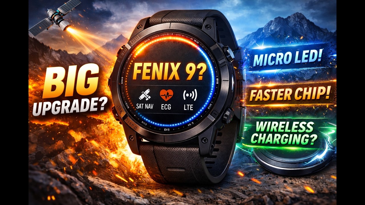Утечка информации о Garmin Fenix ​​9 — самое масштабное обновление на данный момент?