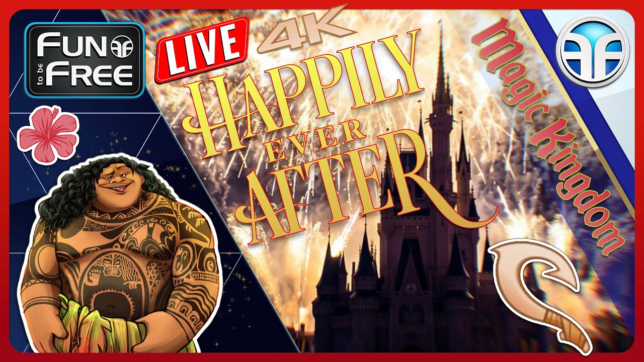 🔴 Magic Kingdom LIVE: Happily Ever After &ndash; (EPIC 2026 Fireworks), Disney World | Full Show 4K
