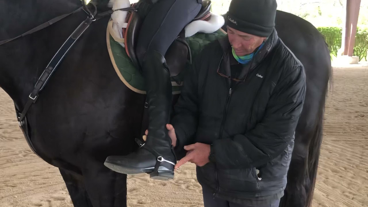 How To Properly Adjust Your Spurs - One Minute With Cathy