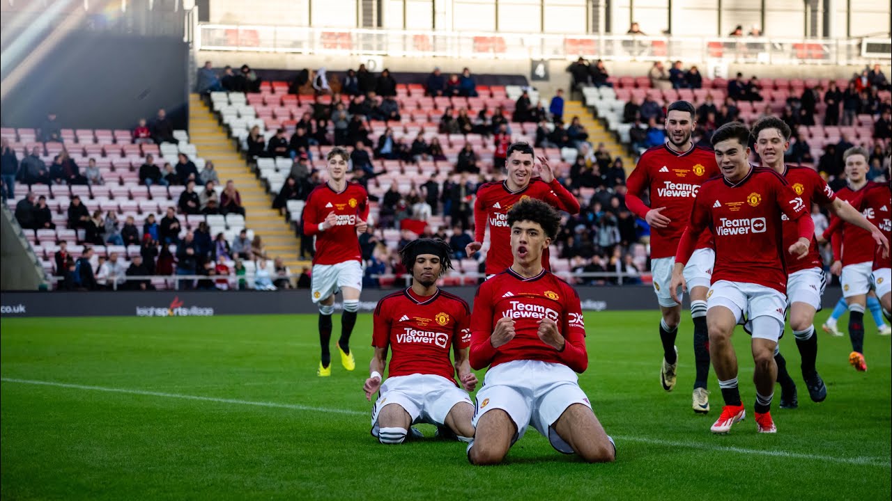 Ethan Wheatley Vs Man City u18 | 2 goals | u18 Premier League Cup Final (23/4/24)