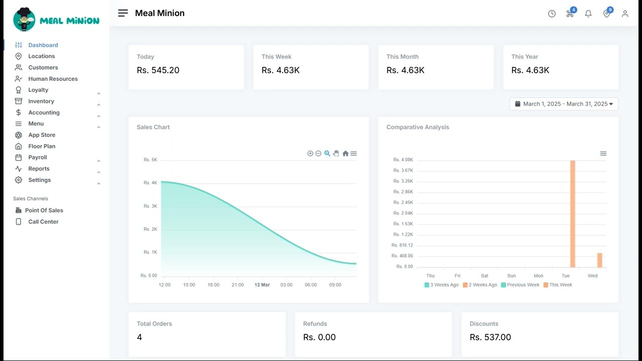 Create an Account in Chart of Accounts