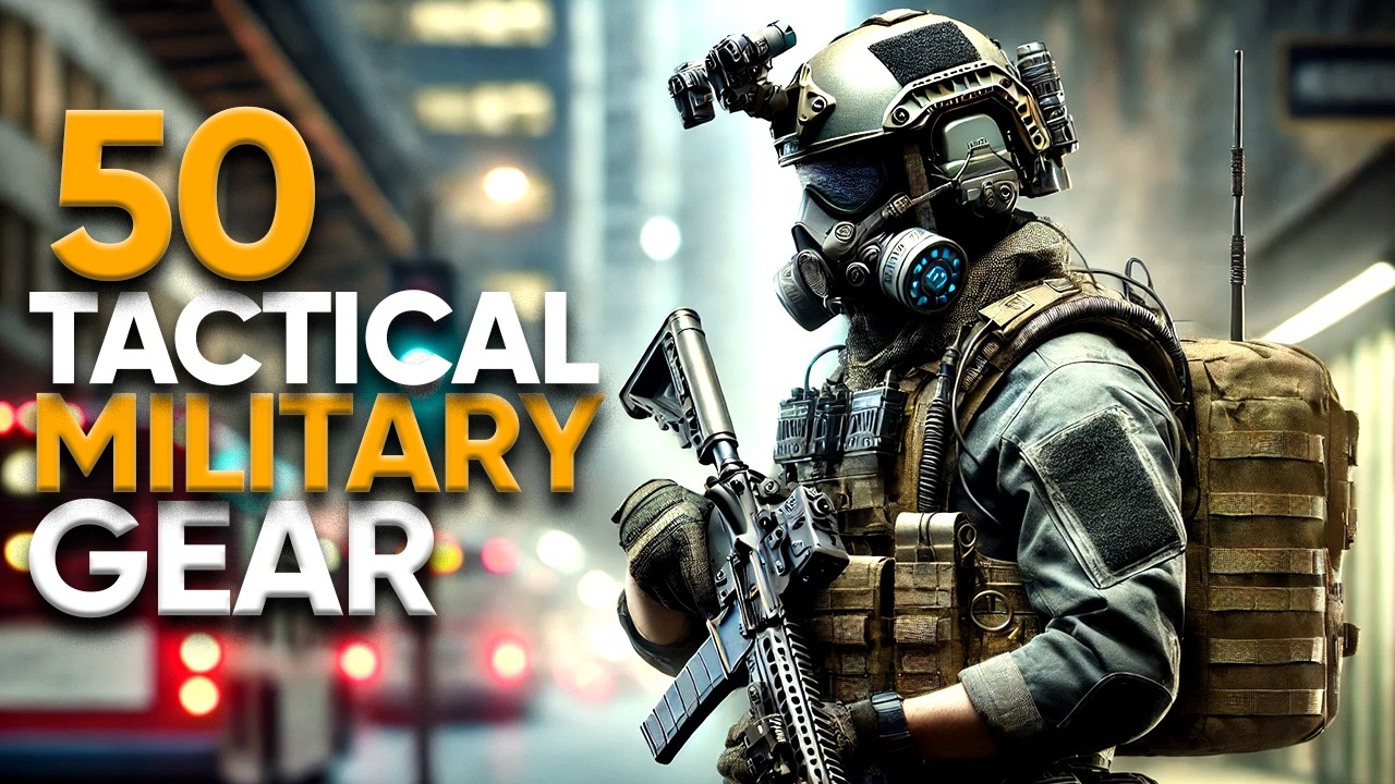 50 Incredible Tactical Military Gear & Gadgets