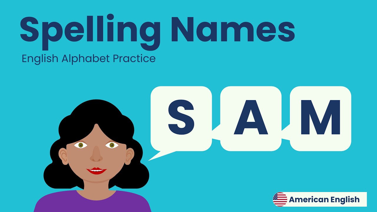 Spelling Names Practice | American English for Adult Beginners