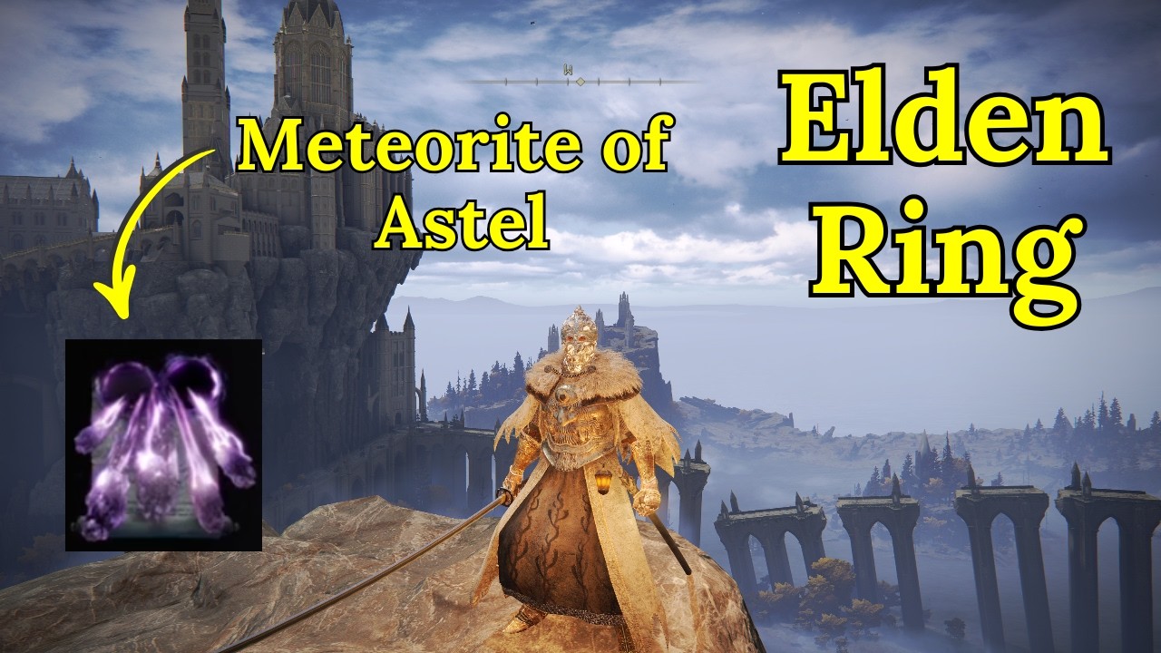 Elden Ring Yelough Anix Tunnel walkthrough – Meteorite of Astel location.