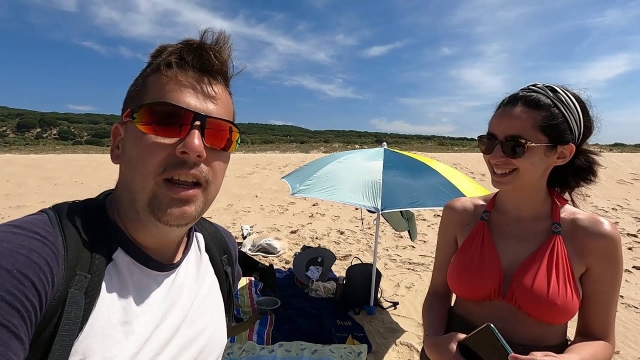 I met some cool people on Hierbabuena beach in Barbate! Amazing place.
