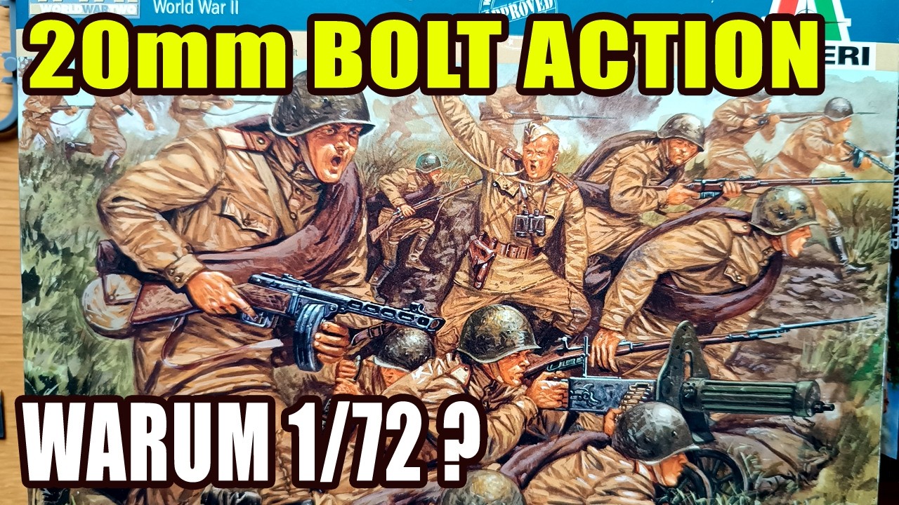 20 mm Bolt Action Projektstart – Tiger, Panther & Infanterie von Italeri