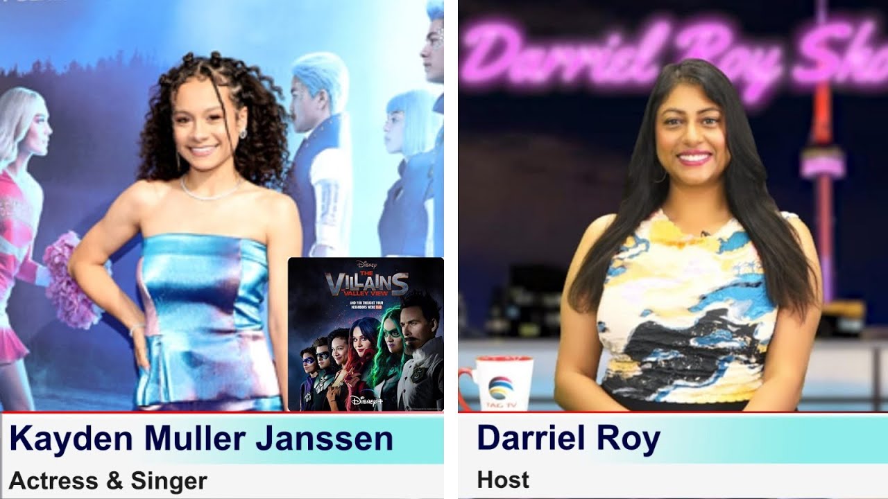 The Darriel Roy Show - Disney's Villains Of Valley View actess, Kayden Muller-Janssen