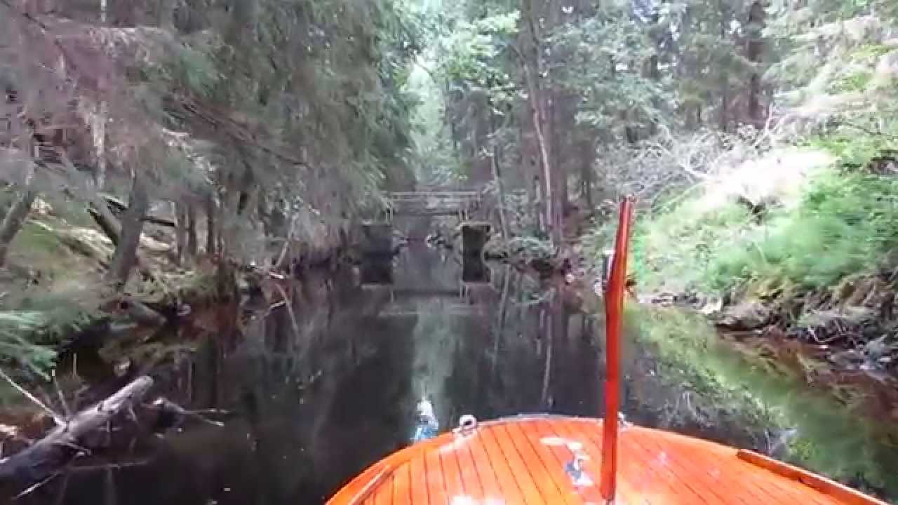 Pr&auml;stb&auml;cken, en del av Bergslagskanalen i V&auml;rmland