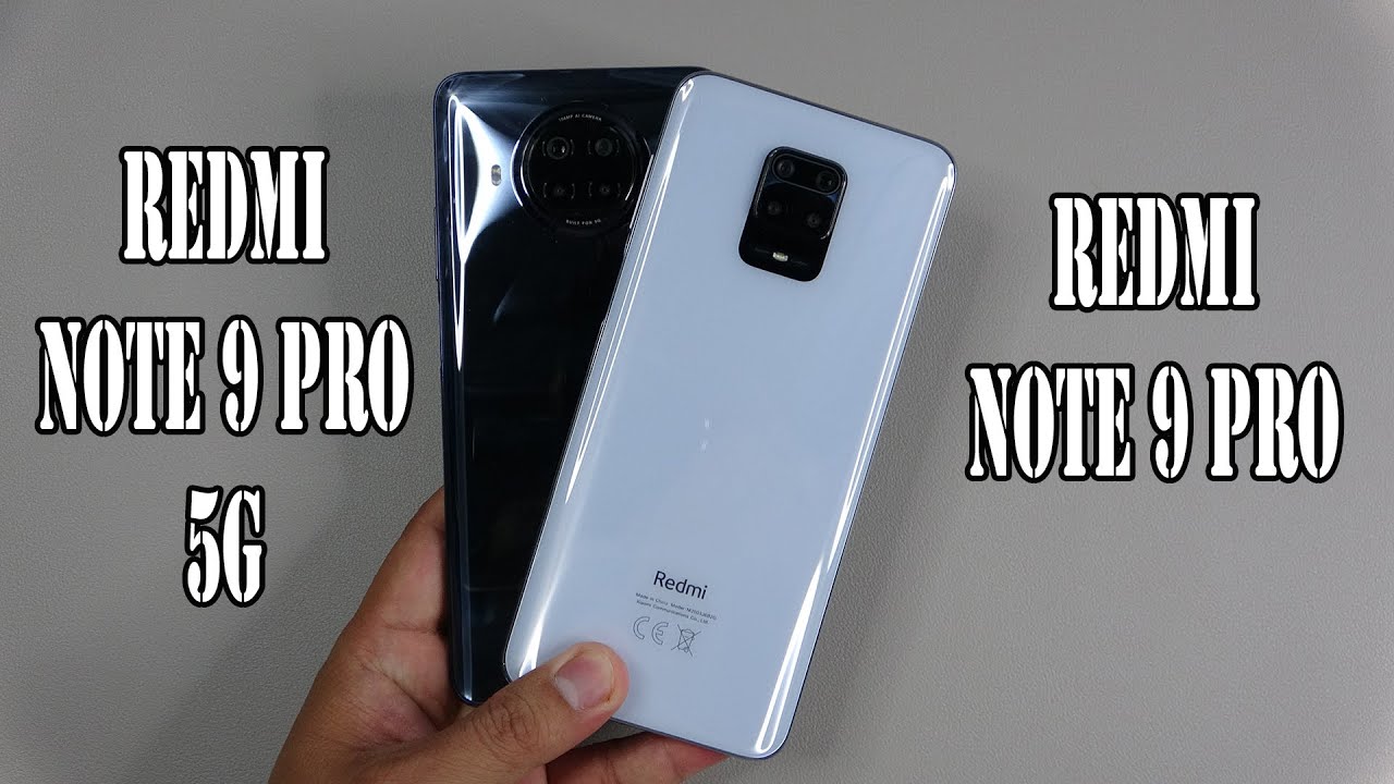 Xiaomi Redmi Note 9 Pro 5G vs Redmi Note 9 Pro | SpeedTest and Camera comparison