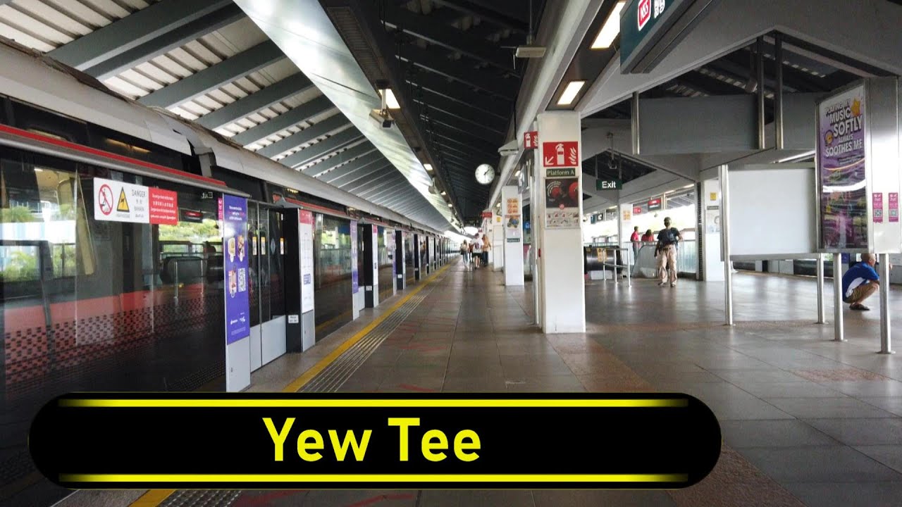 MRT Station Yew Tee - Singapore 🇸🇬 - Walkthrough 🚶