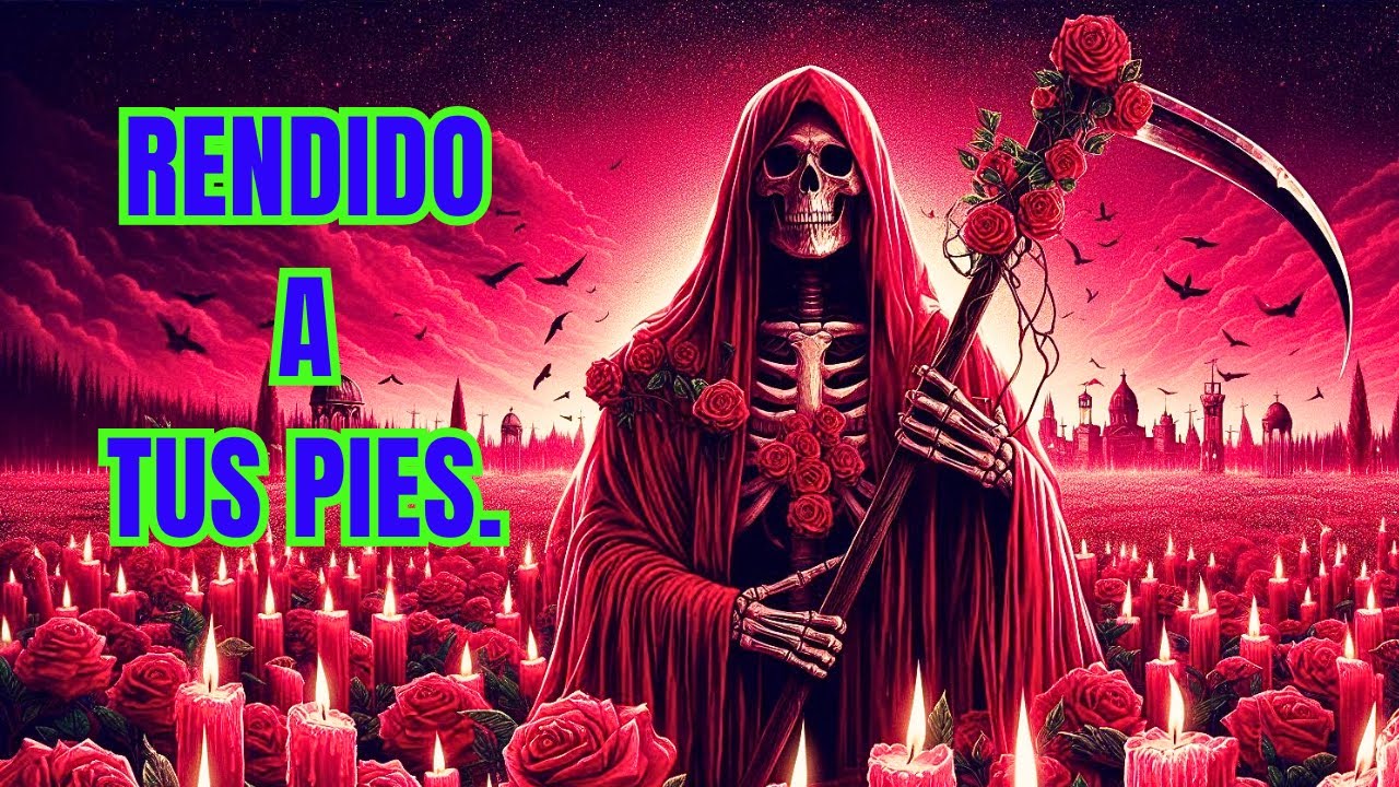 Oración Muy Fuerte a la Santa Muerte para DOMINAR al ser AMADO.