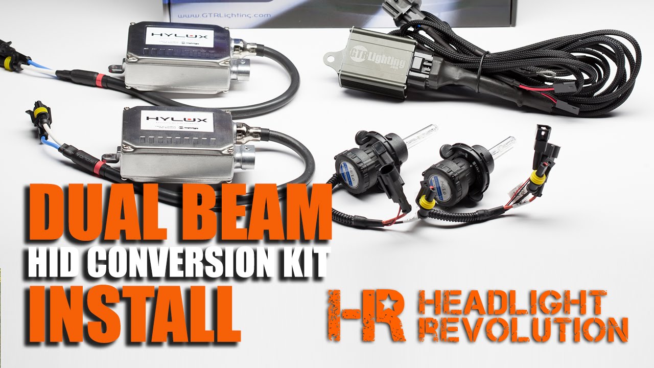 How to Install a Dual Beam HID / Bi-Xenon HID Conversion Kit Relay Harness