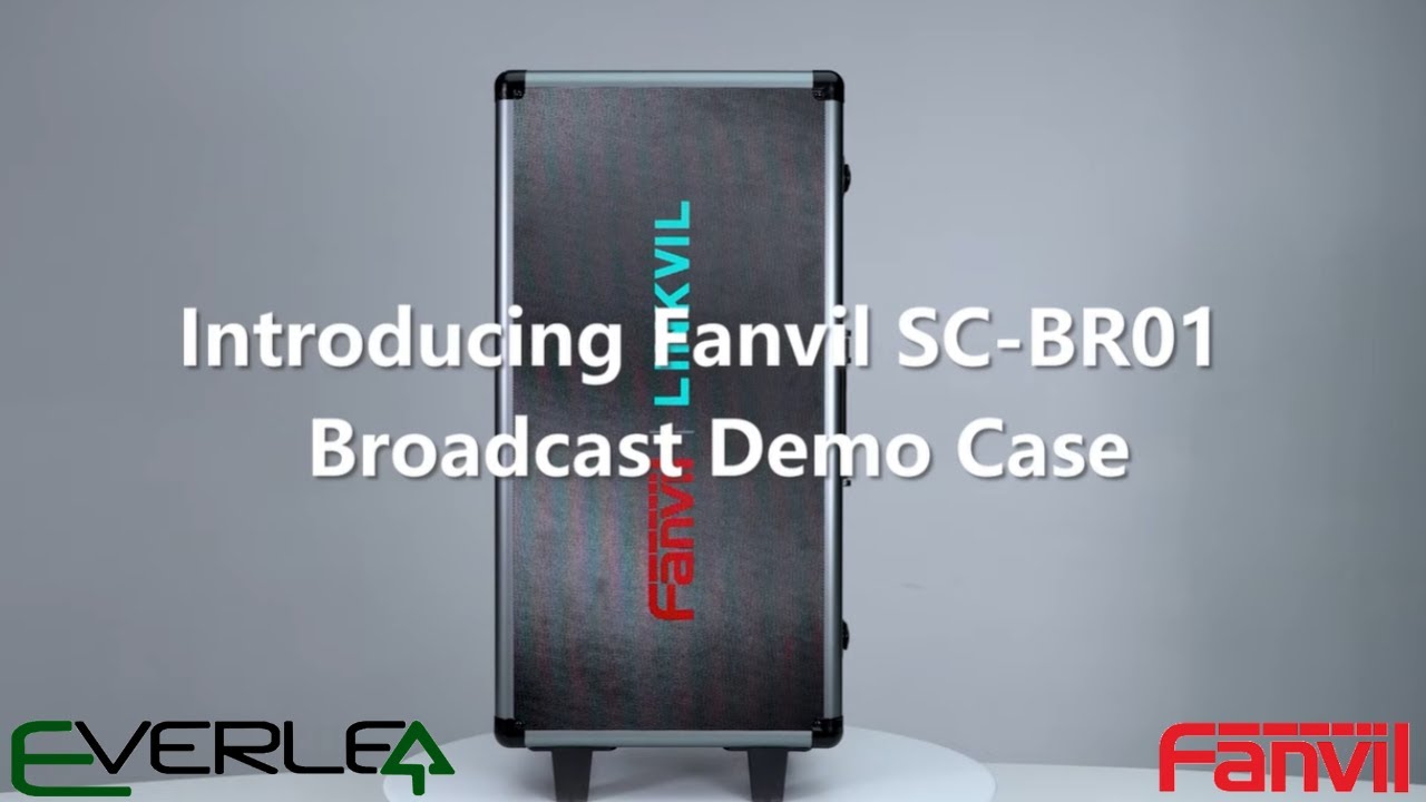 Introducing Fanvil SC-BR01 Broadcast Demo Case