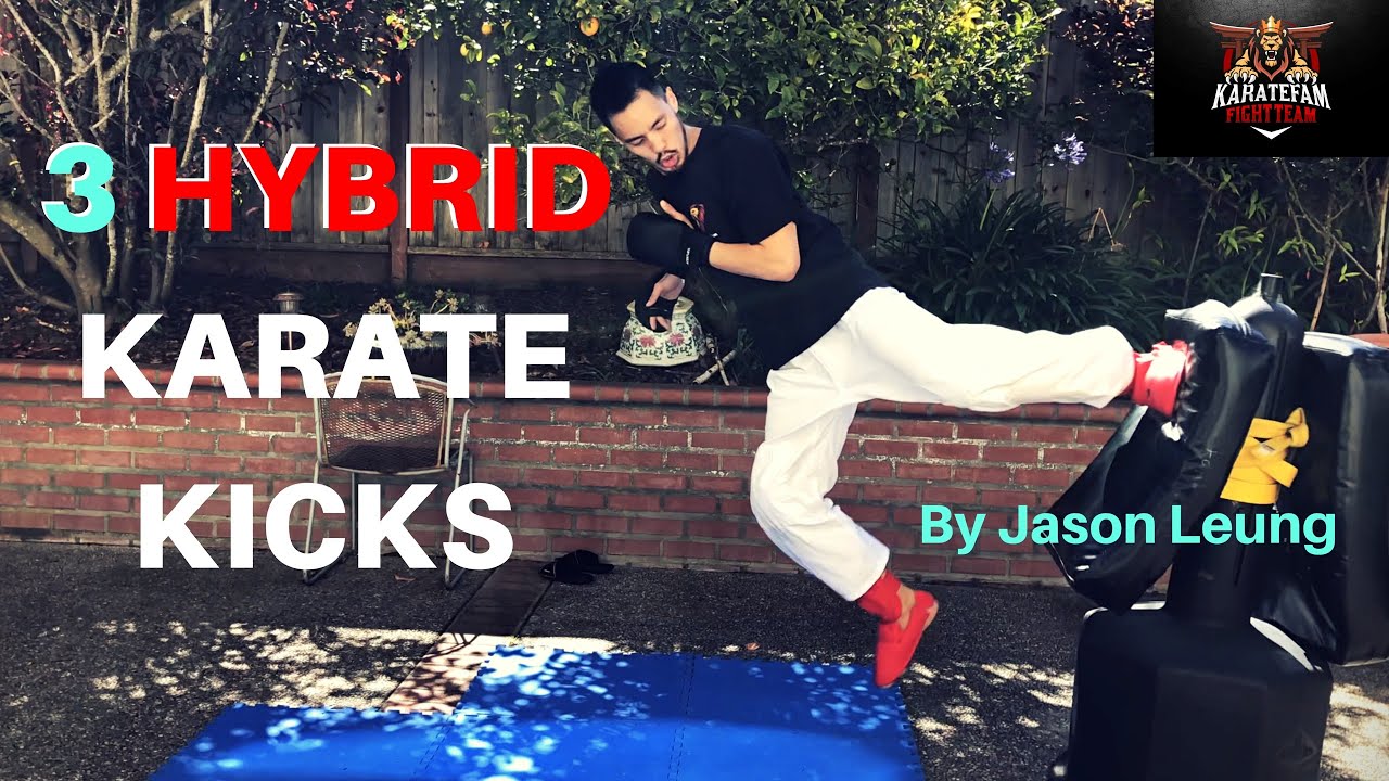 3 HYBRID KARATE KICKS THAT WILL DESTROY YOUR OPPONENT | by Jason Leung
