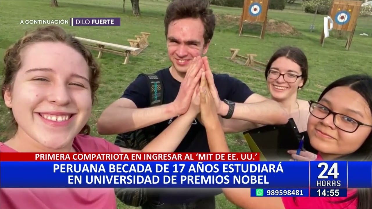 Peruana becada de 17 años estudiará en prestigiosa universidad de EE. UU.