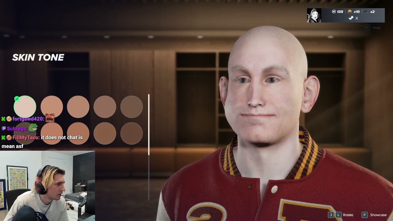 xQc играет в PGA TOUR 2K25 с Джесси и Греком!