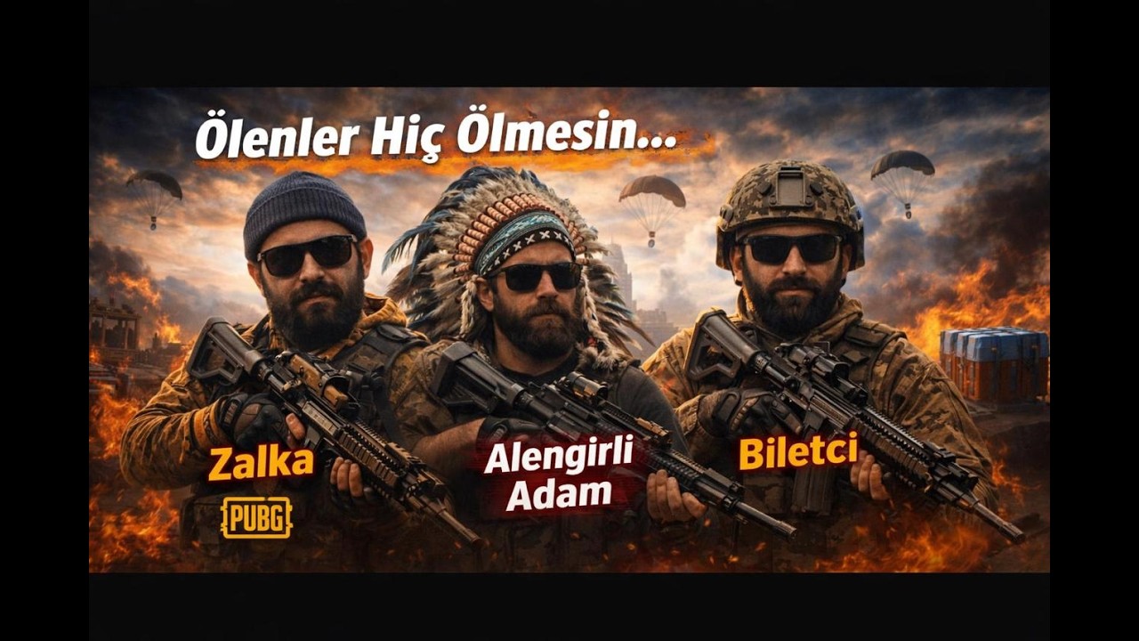 Ölenler Hiç Ölmesin...  pubg... King İs Back....ZALKA