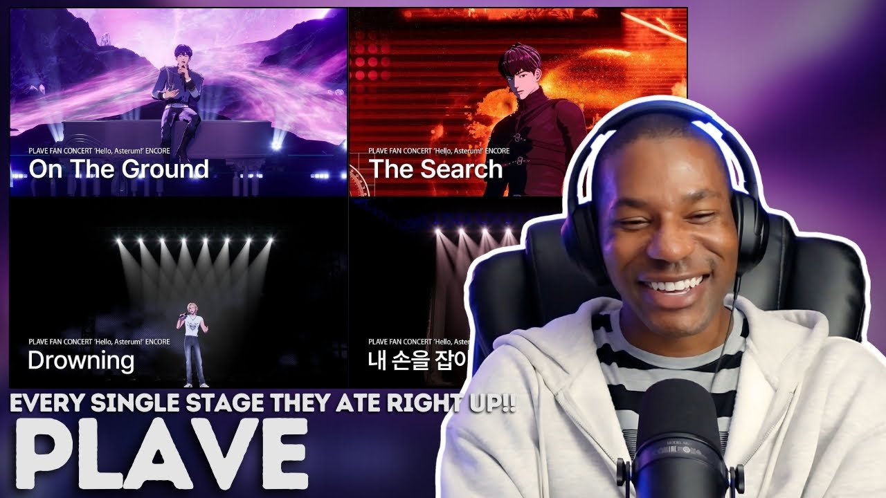 PLAVE |  'On The Ground', 'Drowning', 'The Search', 'Hold My Hand', 'Lit & Next Level' REACTION