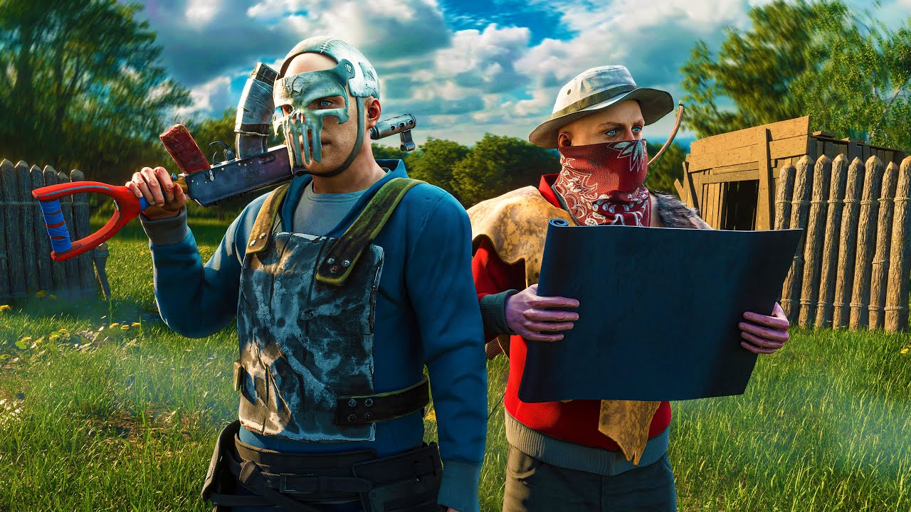 Rust — бог PvP и профессиональный строитель сражаются с кланом