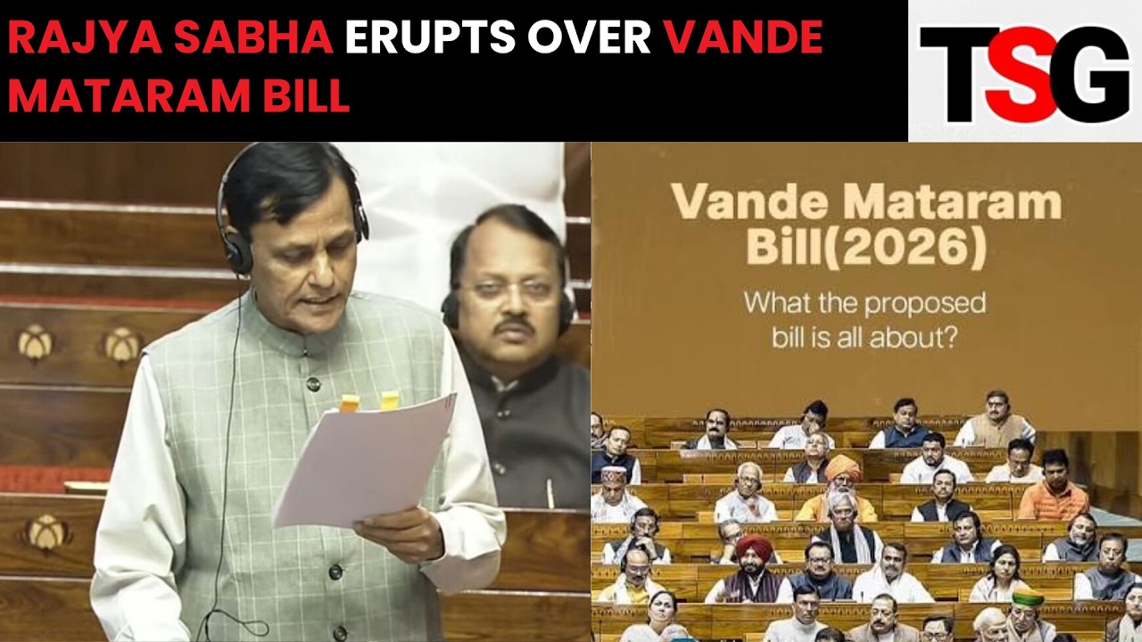 Vande Mataram Bill 2026 Tabled by Nityanand Rai for Passage in Rajya Sabha||TSG