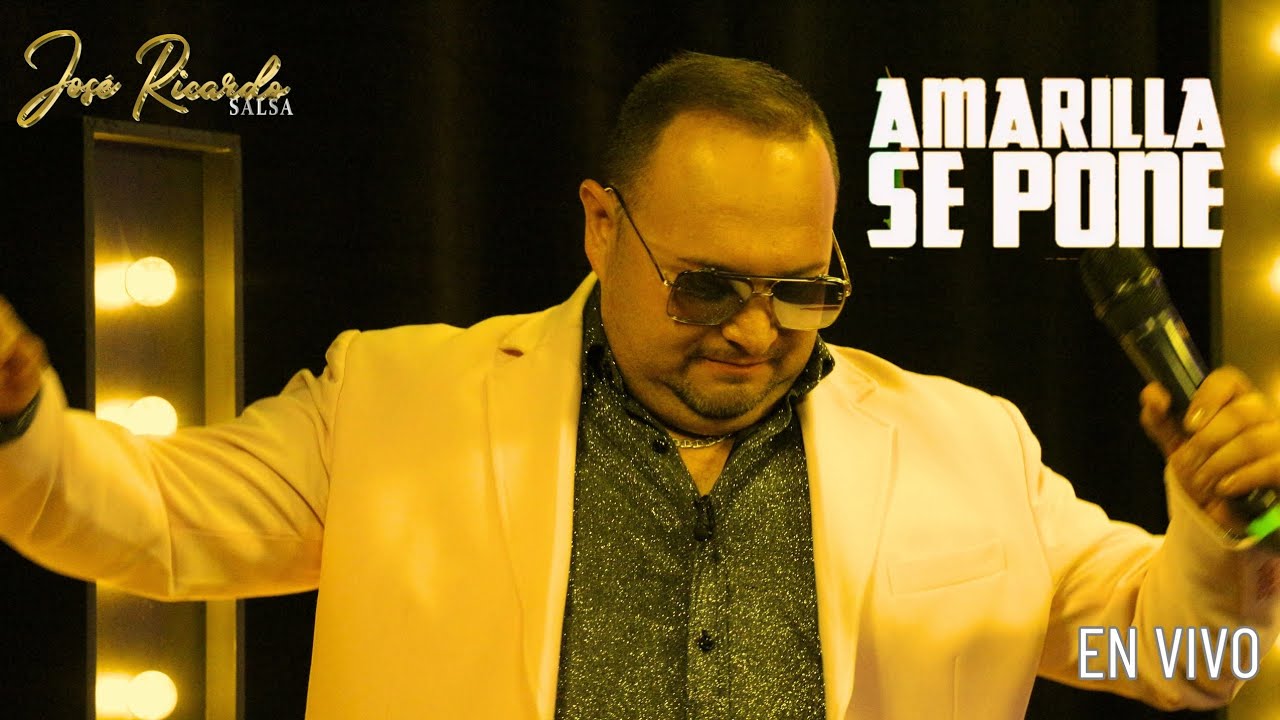 Amarilla Se Pone - En Vivo - José Ricardo #Musica #viral