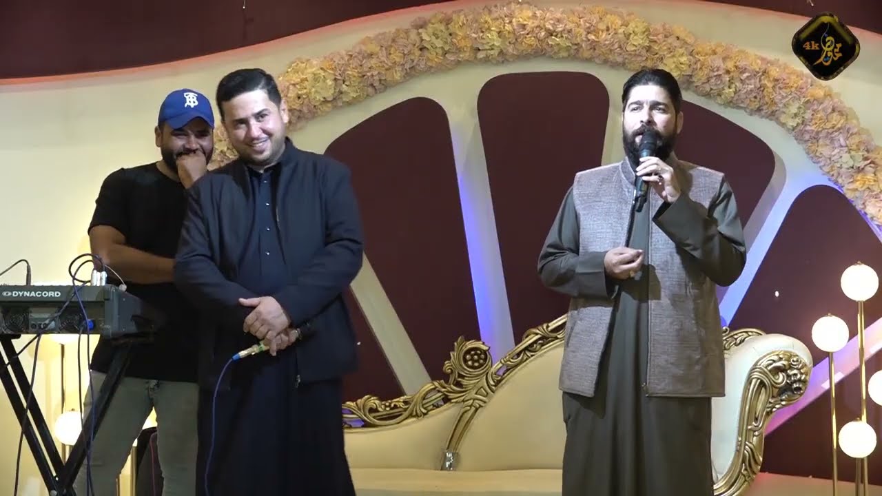 الرادود  محمد الكرعاوي و الرادود علي السلامي   \عرس مصطفى العكاشي \ مولد اهل البيت عليهم السلام