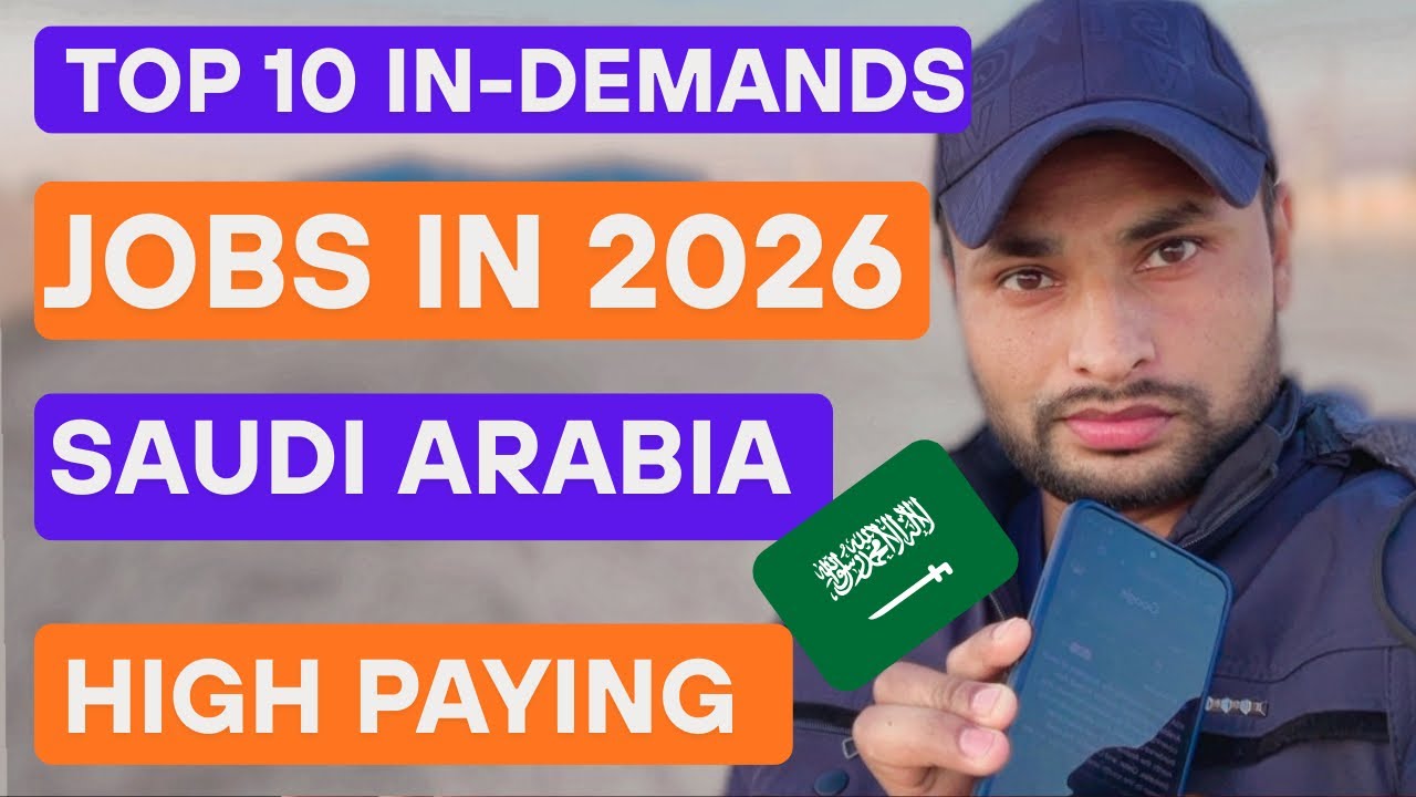 Top 10 in-Demands jobs in Saudi Arabia in 2026 | high paying salary | Working in ksa @noontravels