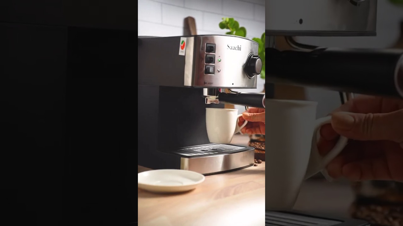 Saachi Coffee Machine  ☎️Call for More 0900186889