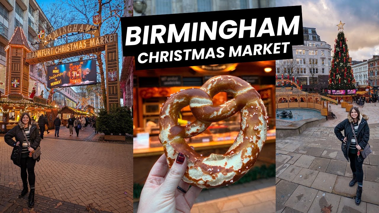 FIRST ENGLAND TRIP | Birmingham's Christmas Market - Is it Worth the Trip?