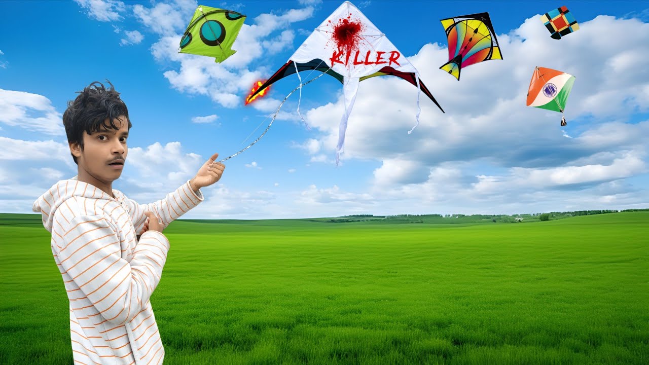 Sky Ka Sabse Killer Kite ☠️🪁