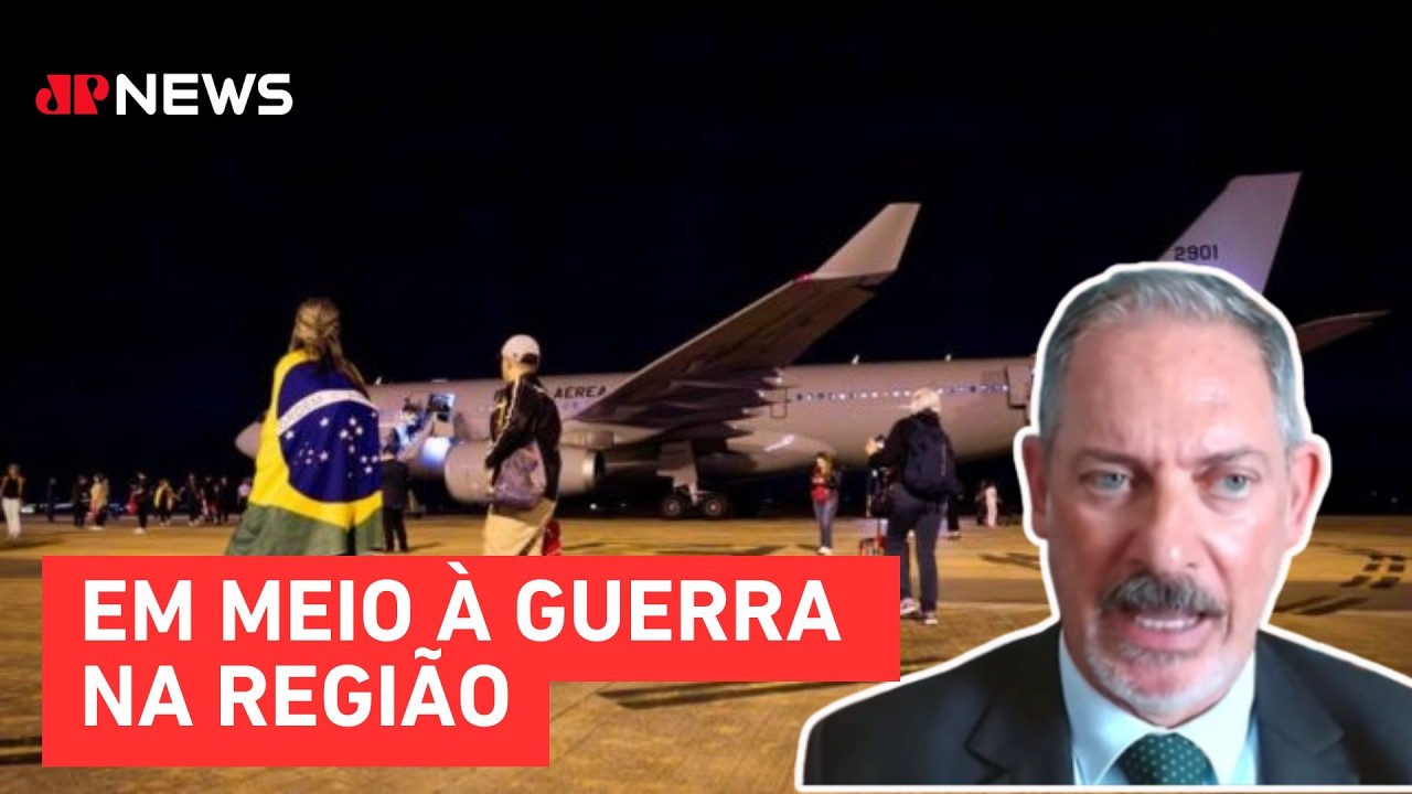 Primeiro voo com brasileiros deixa Oriente Médio nesta quinta (12); embaixador comenta