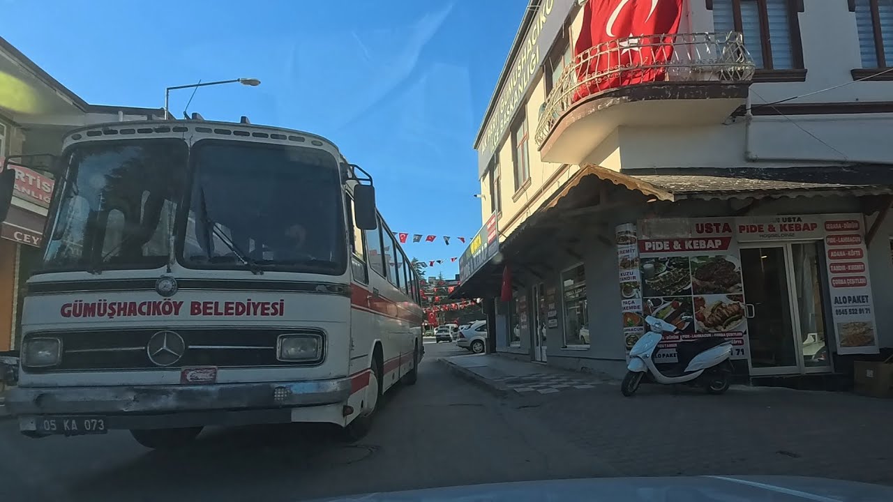 GÜMÜŞHACIKÖY 1 Kasım 2025 - Driving in Gumushacikoy | Amasya Videoları