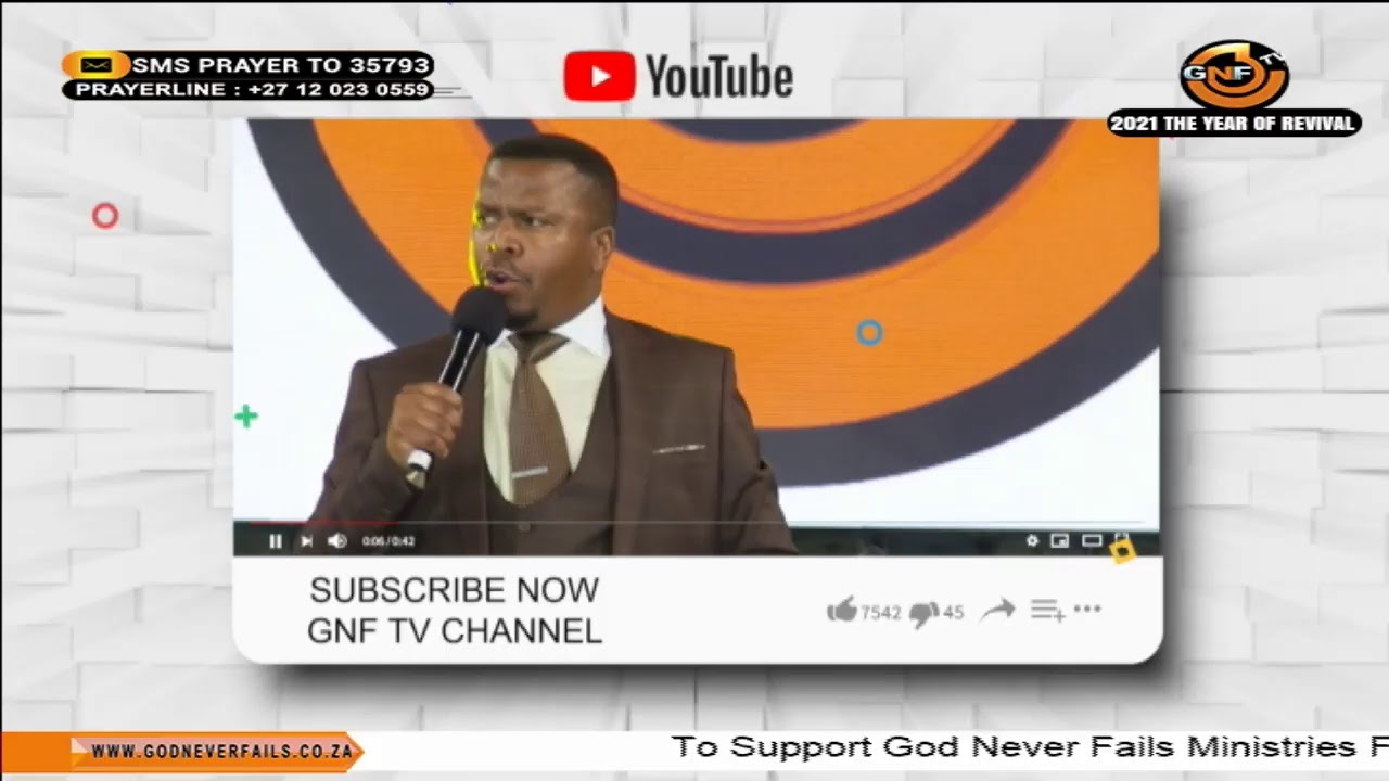 The Hour of Power with Mr Bongani Mabizela,Pastor BG Nxumalo  and Dr MJ Mofokeng