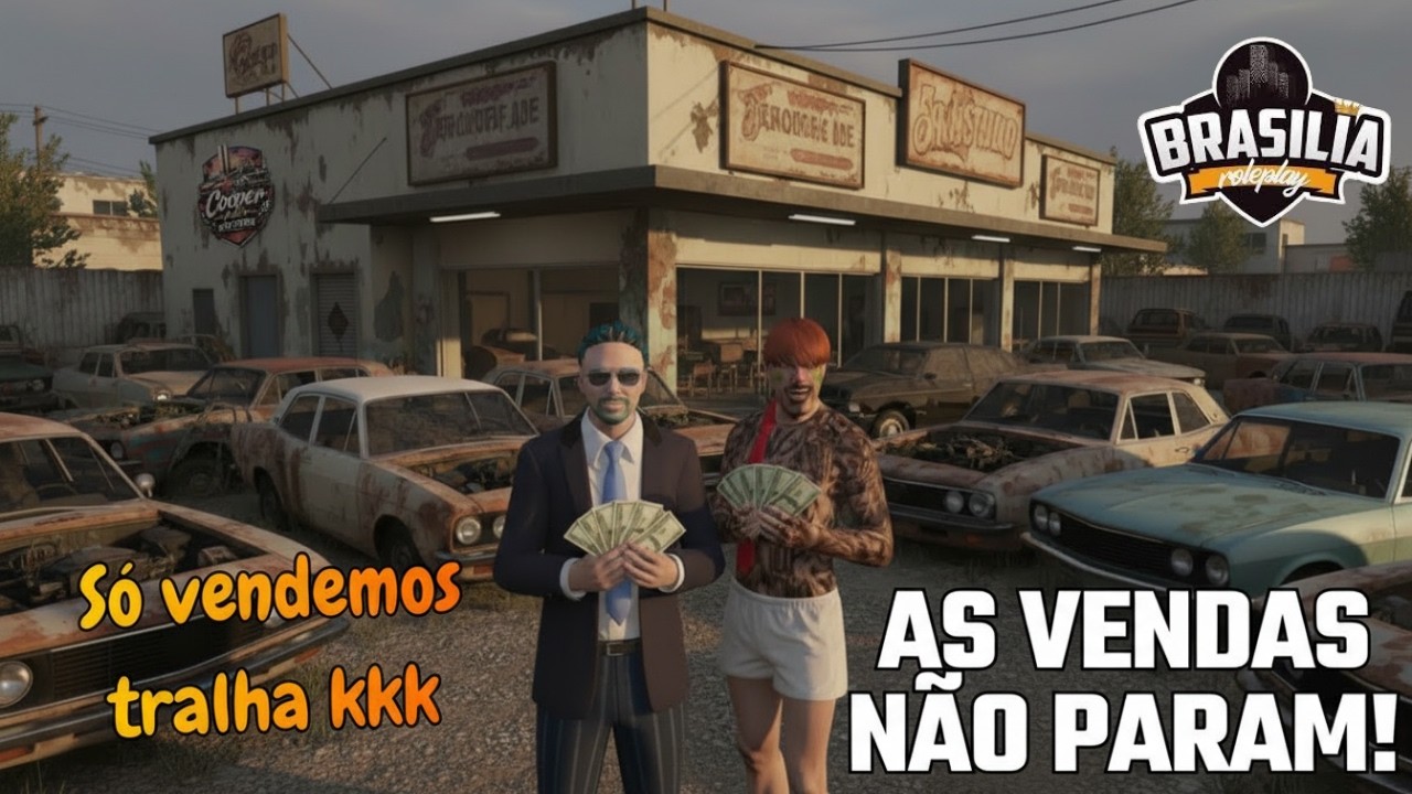 GTA RP: As vendas não param! 🚗💥💵