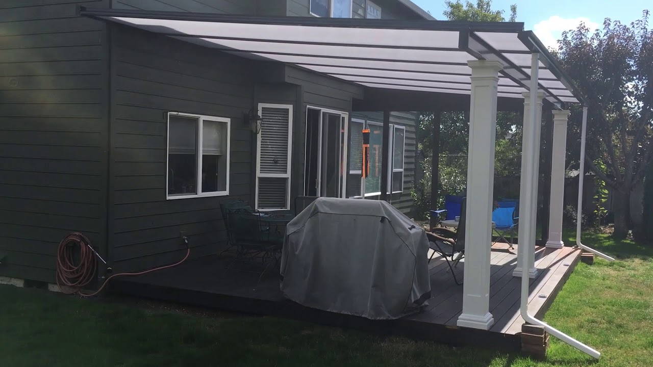Partial Enclosed Patio Cover