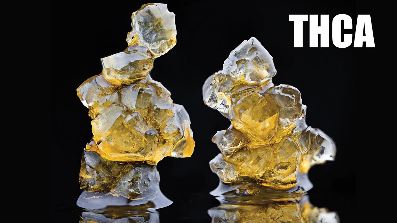 HOMEMADE THCA ISOLATE WITH A ROSIN PRESS - Fully Tested!