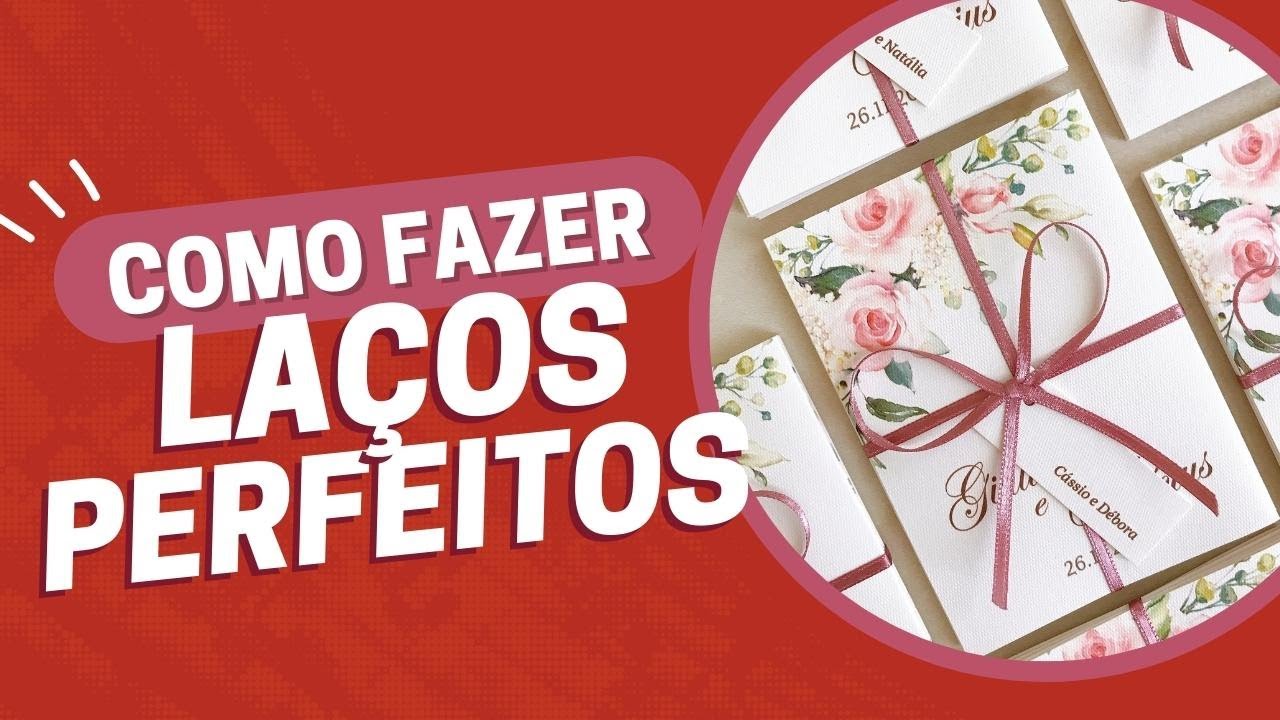 TÉCNICA INFALÍVEL PARA FAZER  LAÇOS CRUZADOS PERFEITOS