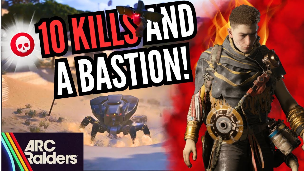 I Wiped HALF THE LOBBY and a BASTION in Arc Raiders Solos!